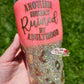 20 oz Modern Curve Another Fine Day Ruined Coral & Gold Ombre Leopard Print Epoxy Tumbler