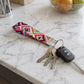 Geometric Diamond Keychain Wristlet