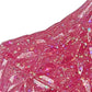 Pink Holographic Glitter Faceted Teardrop Resin Jewelry Jar