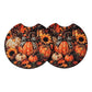 Fall Harvest Pumpkin 2-Pack Neoprene Car Coaster Set