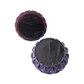 Epoxy Resin Purple and Black Color-shift Mica Powder Teardrop Diamond Pattern Jewelry Jar