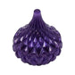 Deep Purple Galaxy Glitter Faceted Teardrop Resin Jewelry Jar
