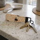 Honey Bee Keychain Wristlet
