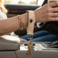 Honey Bee Keychain Wristlet