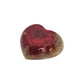 Red and Gold Glitter Resin Heart Tray 2-Piece Set