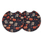 Spooky Season Pumpkin 2-Pack Neoprene Car Coaster Set