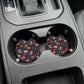 Spooky Season Pumpkin 2-Pack Neoprene Car Coaster Set