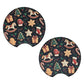 Christmas Sugar Cookies 2-Pack Neoprene Car Coaster Set