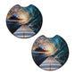 Ocean Surf 2-Pack Neoprene Car Coaster Set