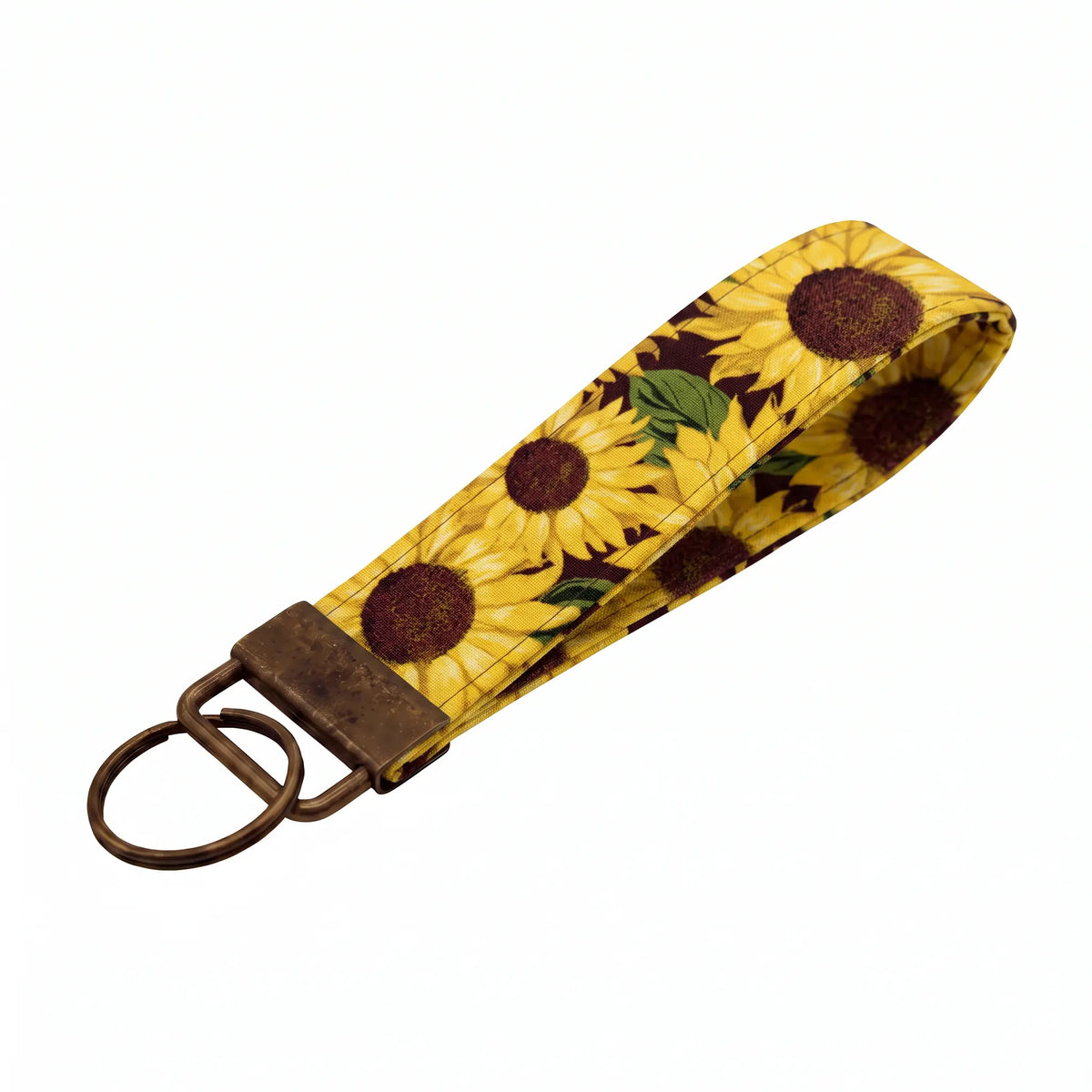 Sunflower Keychain Wristlet
