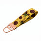 Sunflower Keychain Wristlet