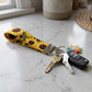 Sunflower Keychain Wristlet