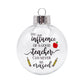 Influence of a Good Teacher Double Pencil Christmas Ornament