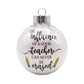 Influence of a Good Teacher Double Pencil Christmas Ornament