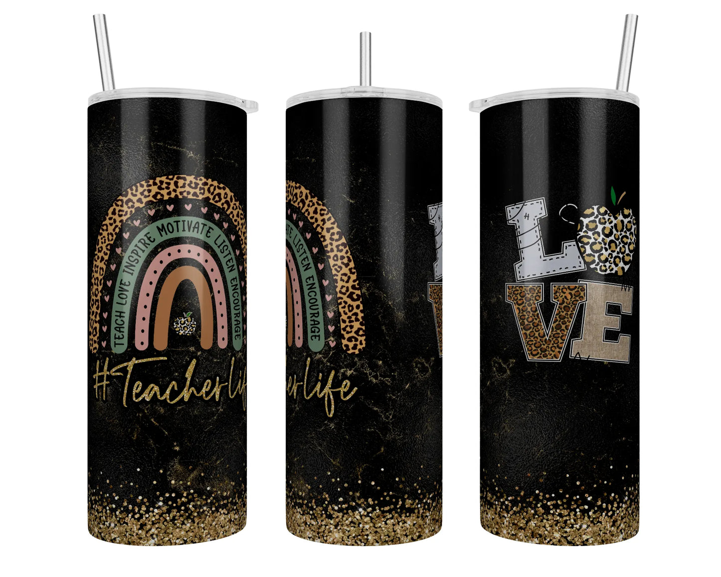 20 oz #Teacher Life Sublimation Tumbler