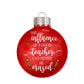 The Influence of a Good Teacher Double Pencil Christmas Ornament