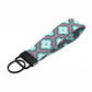 Geometric Quatrefoil Keychain Wristlet