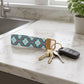 Geometric Quatrefoil Keychain Wristlet