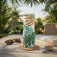 20 oz Tropical Monstera Leaves Sublimation Tumbler