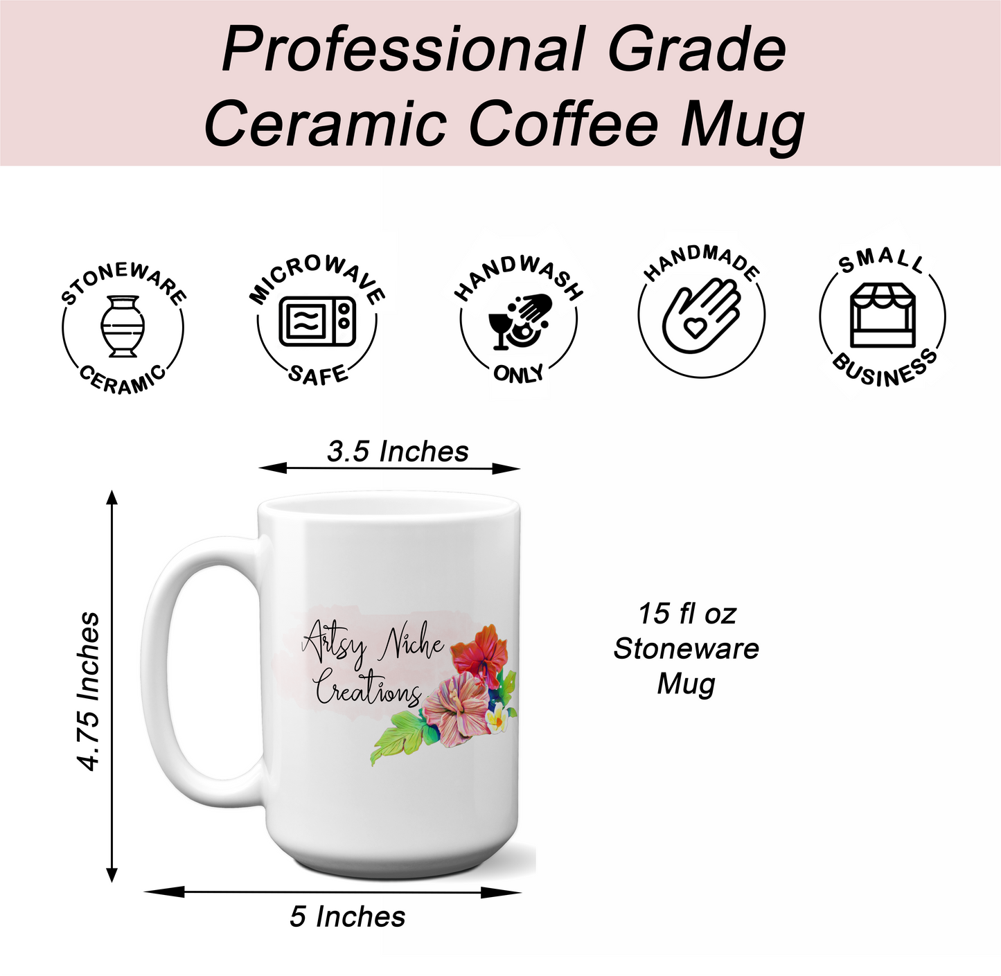 I Like Pretty Things and the Word Fuck Handwash Coffee Mug - Imperfect