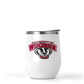 12 oz Sublimation Wine Tumbler University of Wisconsin - Imperfect