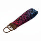 Rainbow Leopard Keychain Wristlet