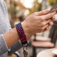 Rainbow Leopard Keychain Wristlet