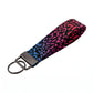Rainbow Leopard Keychain Wristlet
