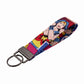 Retro Wonder Woman Comic Keychain Wristlet