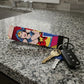 Retro Wonder Woman Comic Keychain Wristlet