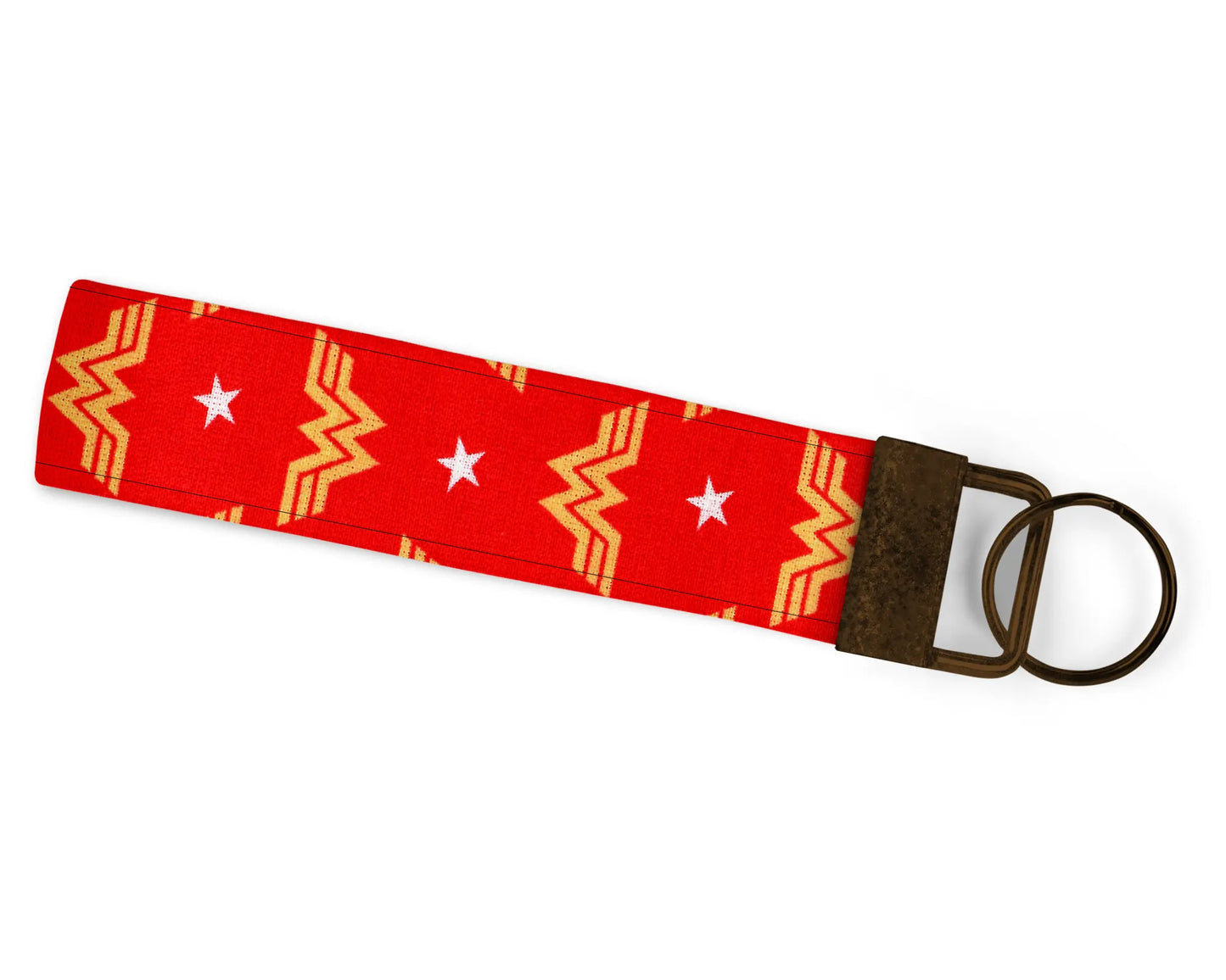 Wonder Woman Logo Pattern Wristlet