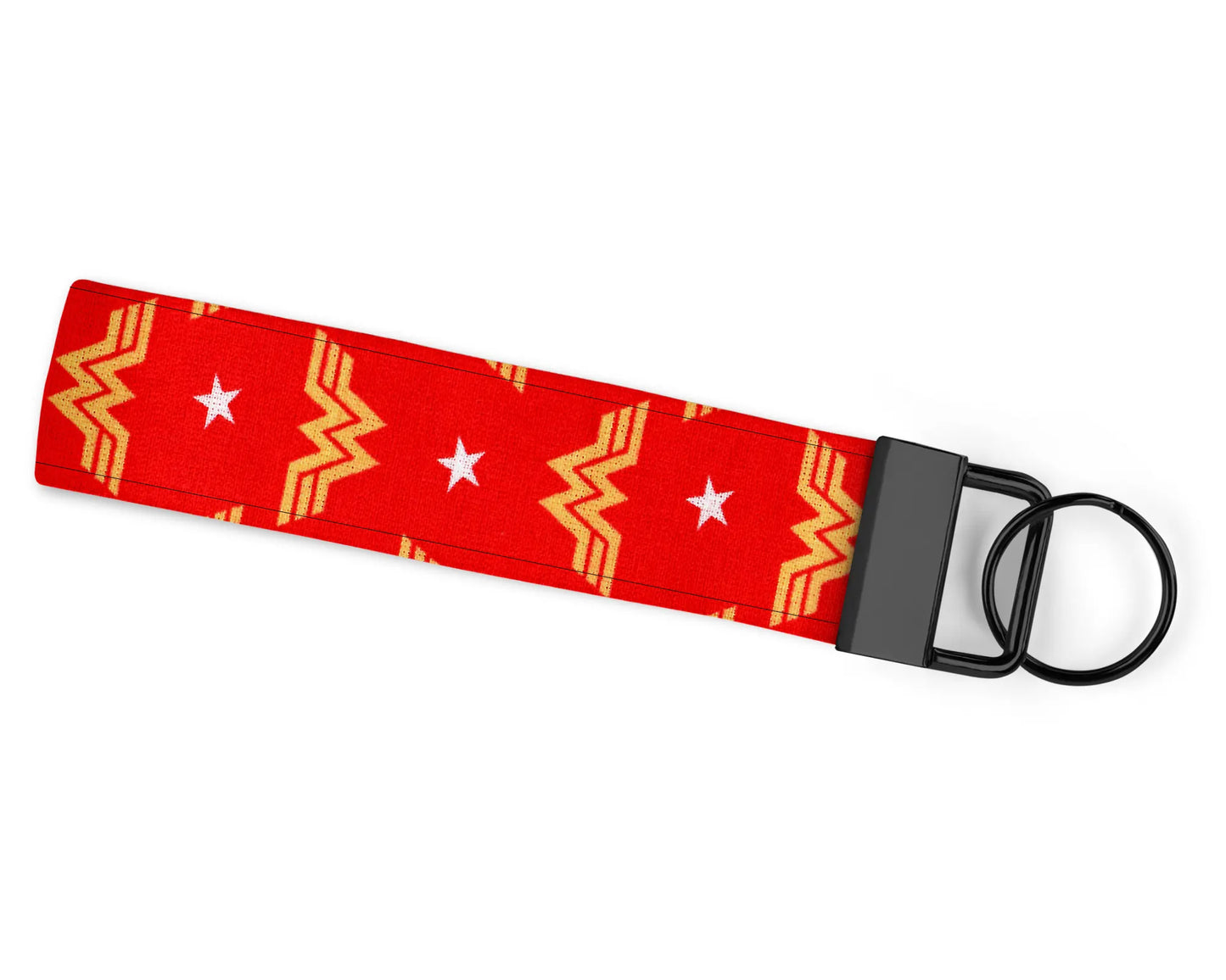 Wonder Woman Logo Pattern Wristlet