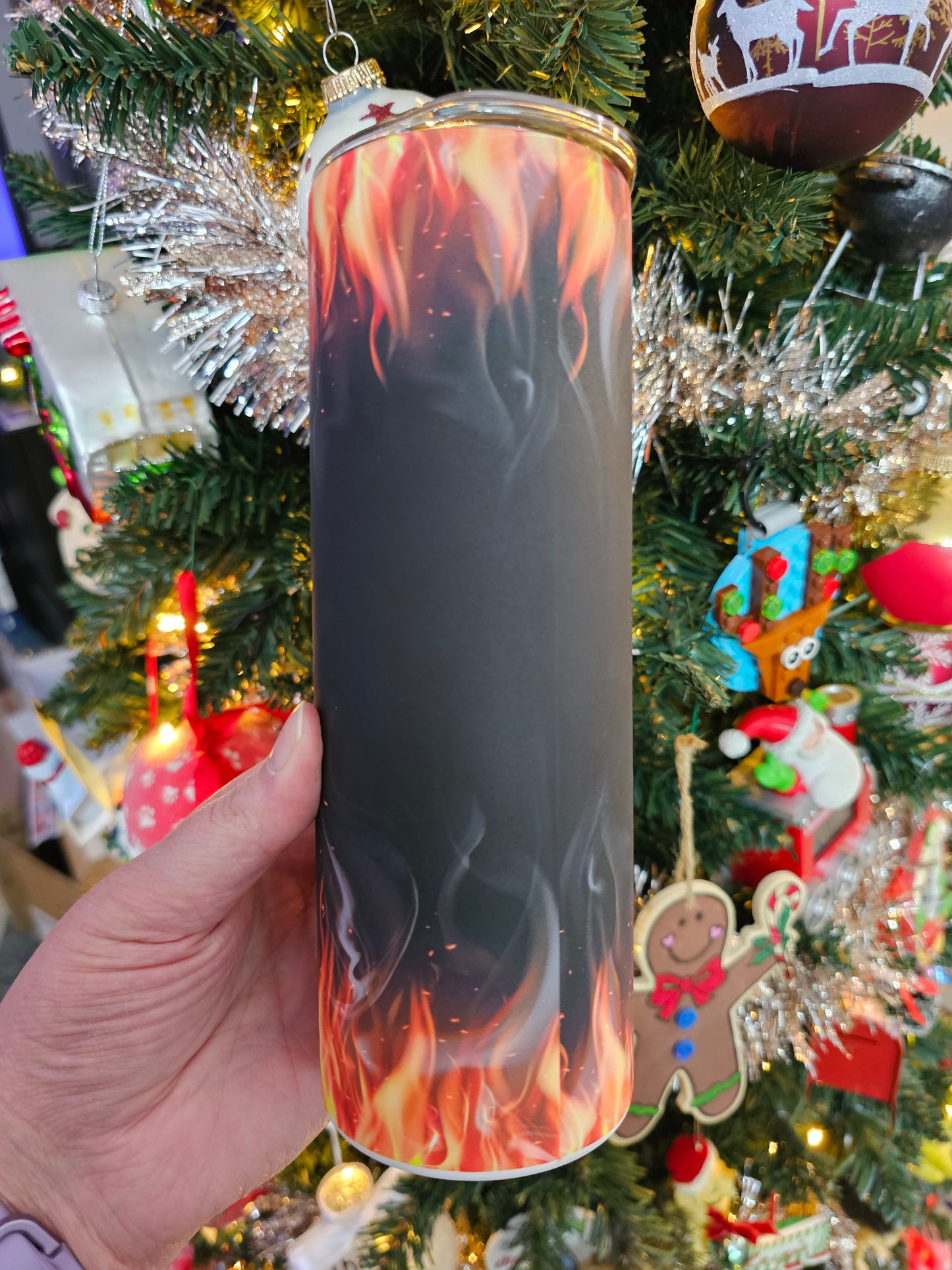 Firefighter Pride Dedication Sublimation Tumbler