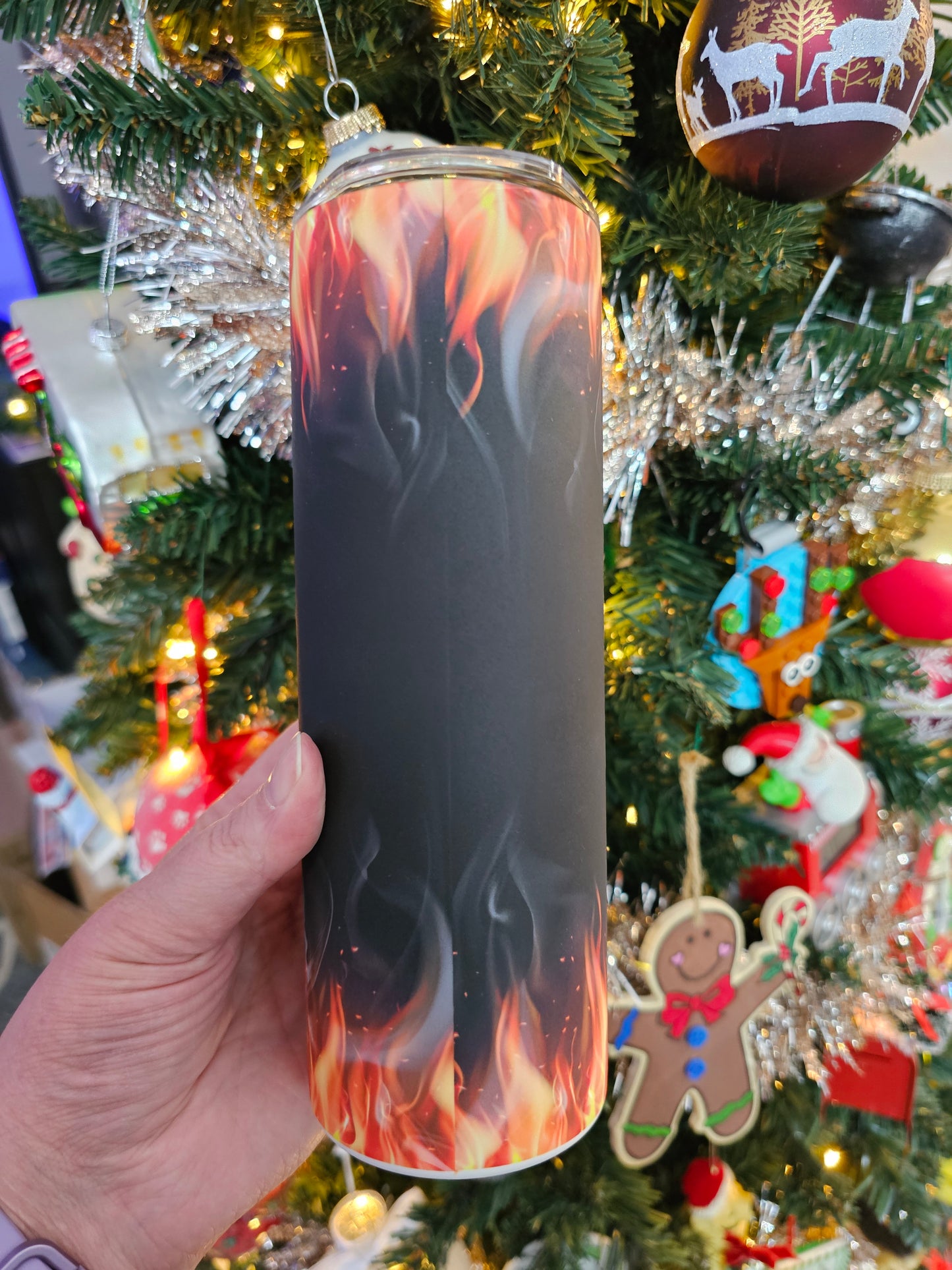 Firefighter Pride Dedication Sublimation Tumbler