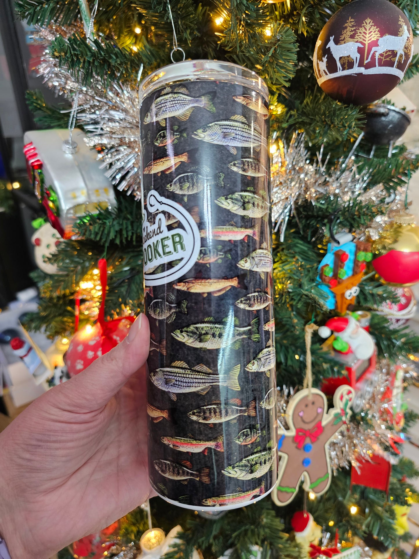 20 oz Weekend Hooker Fishing Sublimation Tumbler