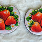 Strawberries 2 Pack Neoprene Car Coaster Set