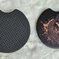Offroad Peace Hand & Tire Track 2 Pack Neoprene Car Coaster Set