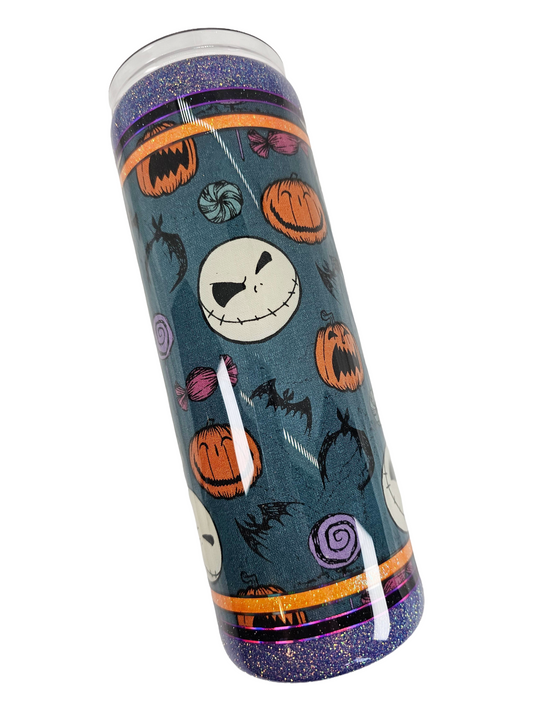 20 oz Skinny Jack Pumpkin King Epoxy Tumbler