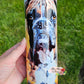20 oz Holographic Boxer Dog Flowers Sublimation Tumbler - Imperfect