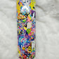 20 oz Skinny Lisa Frank Characters Rhinestone Print Sublimation Tumbler - Imperfect