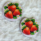 Strawberries 2 Pack Neoprene Car Coaster Set