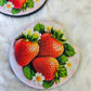 Strawberries 2 Pack Neoprene Car Coaster Set