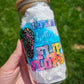 16 oz Sublimation Clear Glass Can Life Is Better In Flip Flops - Imperfect