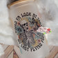 My Last Flying Fuck 16oz Frosted Skeleton Glass Can Set
