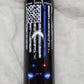 Police Back the Blue American Flag Sublimation Tumbler - Imperfect