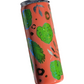 30 oz Coral Tropical Double Peekaboo Epoxy Tumbler