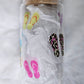16oz Sublimation Clear Glass Can Life Is Better In Flip Flops - Imperfect