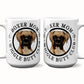 Boxer Mom Male Wiggle Butt Club Coffee Mug