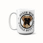 Boxer Mom Male Wiggle Butt Club Coffee Mug