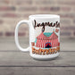 15 oz Right Hand Ringmaster of the Shitshow Sublimation Mug - Imperfect